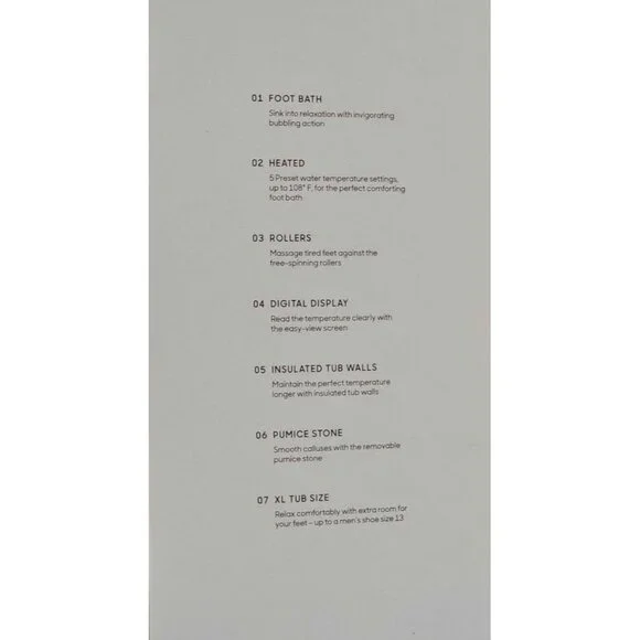 Sharper Image- Spahaven Heated Foot Bath – BRAND NEW - Picture 3 of 4